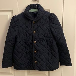 Ralph Lauren Navy Blue Button Jacket